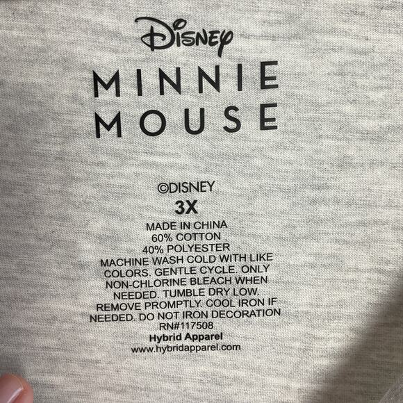 Disney Minnie Mouse Tee Womens 3XL New with Tag and sticker never worn - Picture 6 of 9